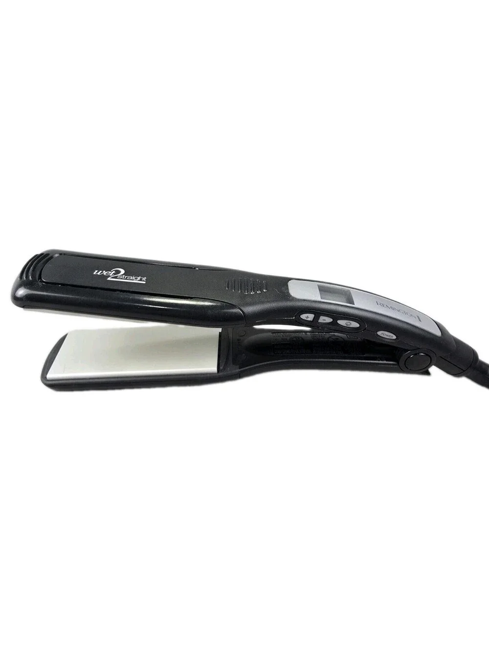 Remington Wet 2 Straight Flat Iron 1.75” Hair Straightener S-8001 Black Digital